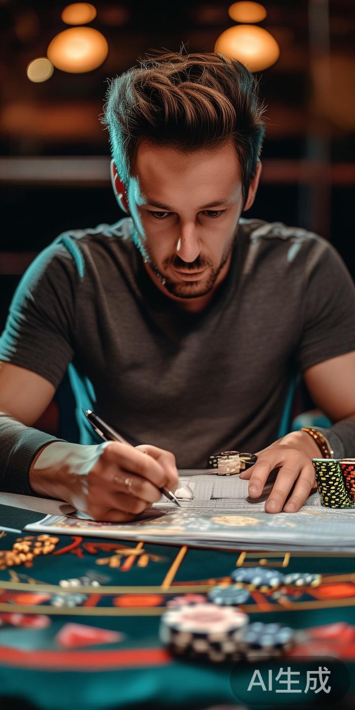 避免盲目加码或追赔是赌博中稳定盈利的关键。制定预算